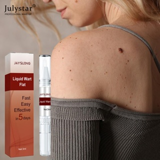 JULYSTAR Jaysuing Wart Treatment กำจัดหูด Liquid Skin Tags ถอดเครื่องมือ Wart & Mole Remover แท็กผิวกำจัดปากกา 3ml