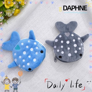 Daphne กระเป๋าสตางค์ พวงกุญแจ จี้ตุ๊กตาปลาฉลาม ผลไม้ สําหรับเด็ก