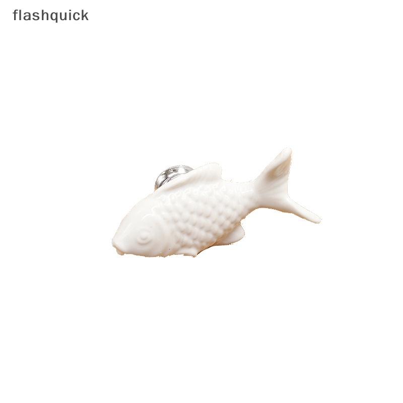 flashquick-ลูกบิดลิ้นชัก-เซรามิค-รูปปลา-สําหรับเด็ก-ตู้กับข้าว-เฟอร์นิเจอร์