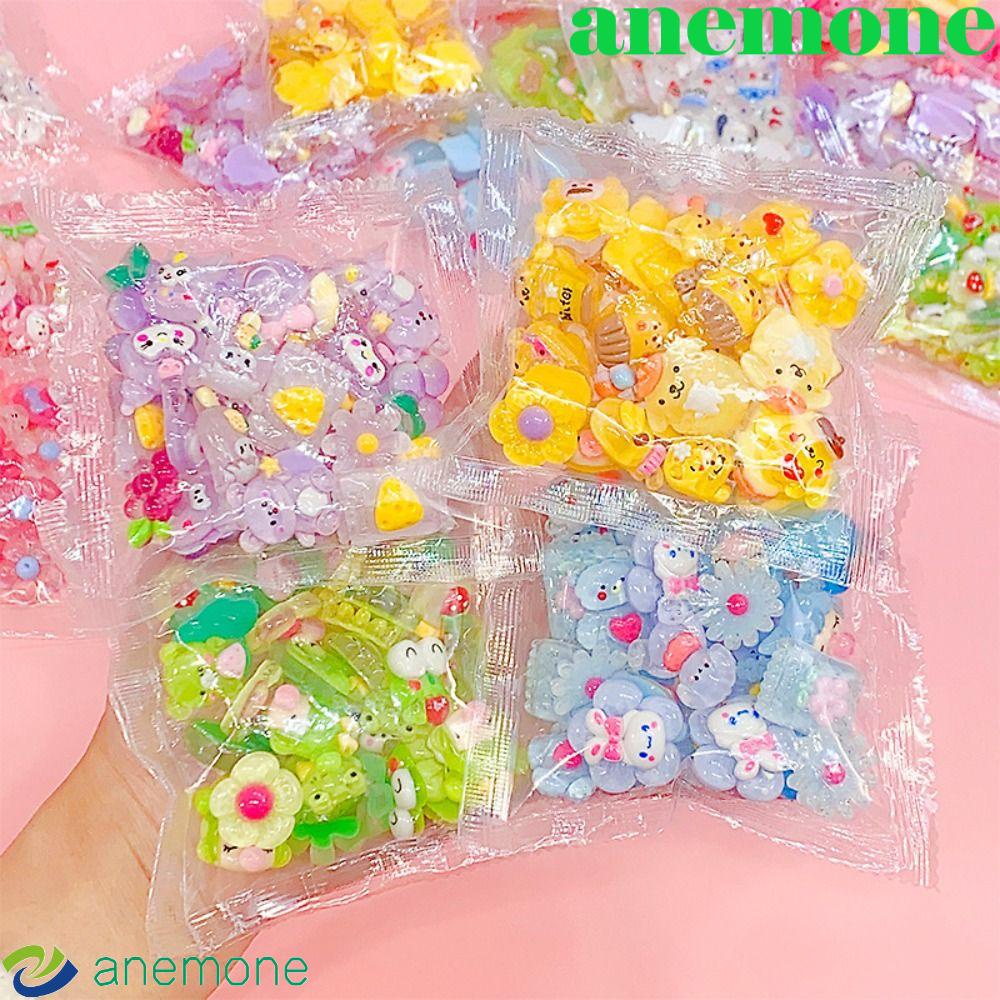anemone-กิ๊บติดผมเรซิ่น-แฮนด์เมด-diy-สําหรับตกแต่งสมุดภาพ-เครื่องประดับ-การ์ด
