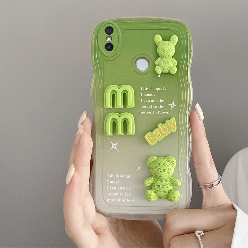 เคส-redmi-y2-เคสโทรศัพท์มือถือ-ลายตุ๊กตา-3d-ไล่โทนสี-สําหรับ-redmi-y2