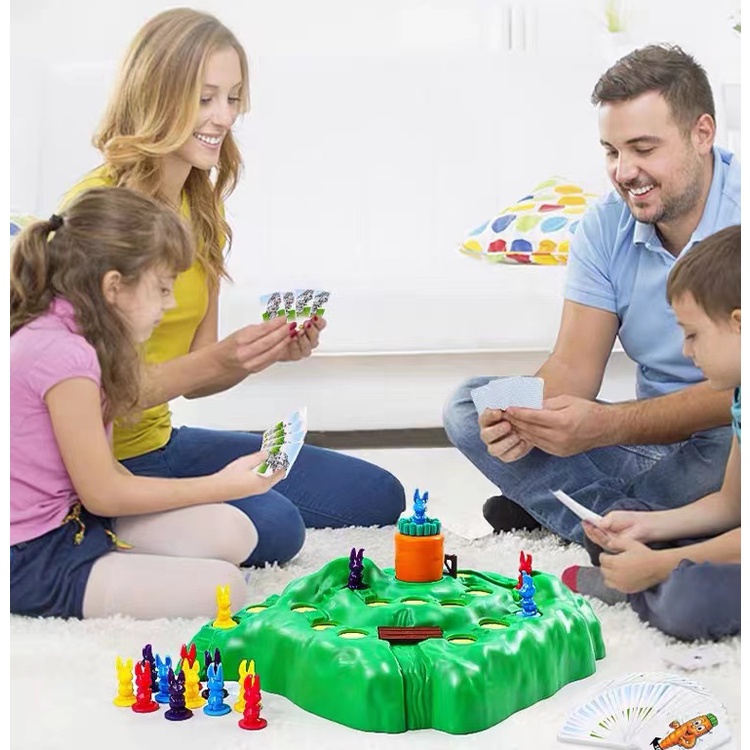 thetoys-ของเล่นเด็ก-เกมส์ครอบครัว-เกมส์กระต่ายลงรู-กับดักกระต่าย-เกมส์เศรษฐีกระต่ายเสริมพัฒนาการเด็ก