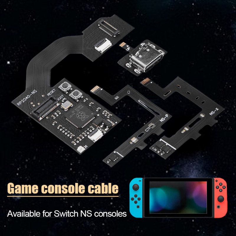 สายเคเบิลแพร TYPE-C และชิปคอร์ สําหรับ Nintendo Switch Switch OLED LITE ...