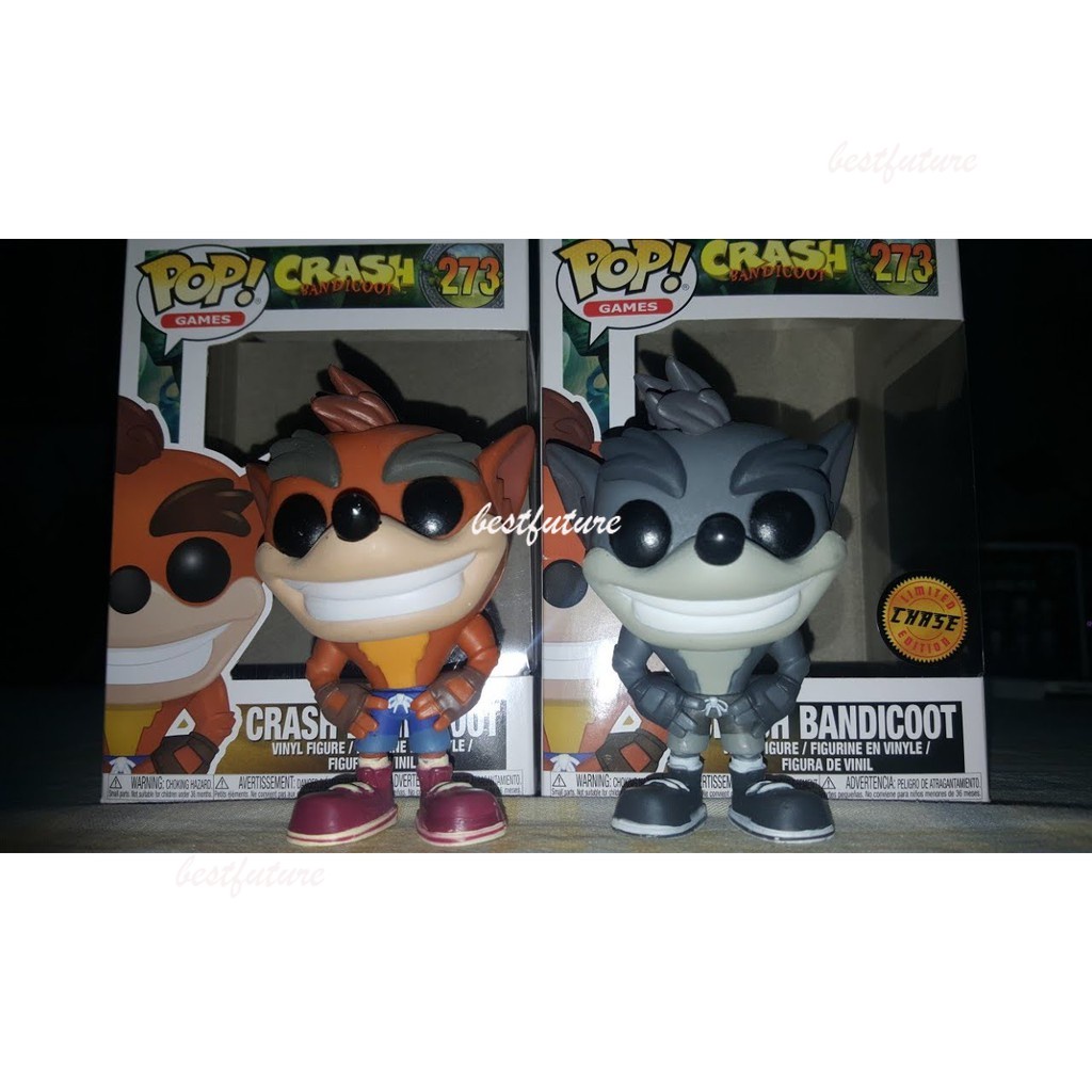 ใหม่-funko-pop-crash-bandicoot-เกมแอคชั่นฟิกเกอร์-ของเล่น-ของขวัญ