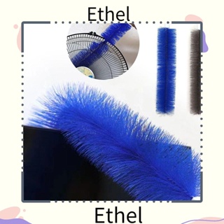 Ethel1 แปรงทําความสะอาดพัดลม พลาสติก ไมโครไฟเบอร์ ยืดหยุ่น คุณภาพสูง