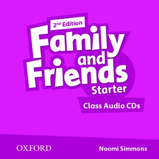 Bundanjai (หนังสือเรียนภาษาอังกฤษ Oxford) CD Family and Friends 2nd ED Starter : Class