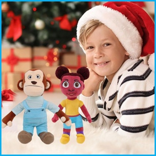 ของเล่นตุ๊กตาลิง Amanda The Adventurer ขนาด 28 ซม. 11 นิ้ว เหมาะกับของขวัญวันเกิดคริสต์มาส