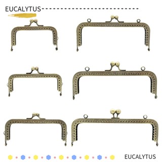 Eutus ตะขอล็อคกระเป๋า โลหะ สไตล์วินเทจ ขนาดเล็ก DIY