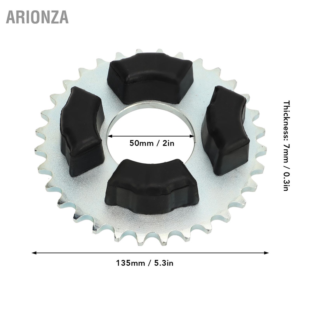 arionza-420-32t-50-มม-เฟืองหลังพร้อมเบาะยางเฟืองล้อสำหรับ-ss50-ct70-cl50-cl70-cd50-cd90