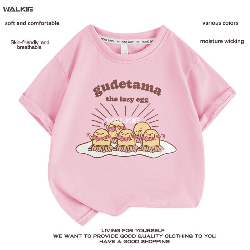 walkie-เสื้อยืดแขนสั้น-พิมพ์ลายการ์ตูนอนิเมะ-sanrios-kawaii-pom-pom-purin-น่ารัก-ทรงหลวม-เหมาะกับของขวัญวันเกิด-แฟชั่นฤด