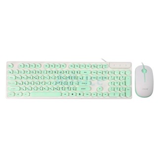 2IN1 USB OKER KB-4018 GREEN