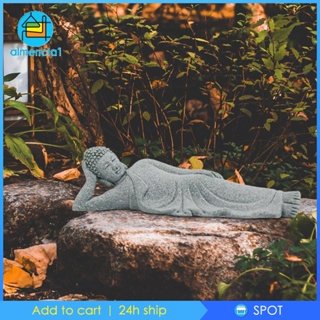 [Almencla1] รูปปั้นพระพุทธรูปหินทราย สําหรับตกแต่งบ้าน ออฟฟิศ