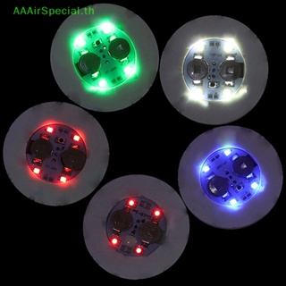 Aaairspecial แผ่นสติกเกอร์ LED ขนาดมินิ สําหรับติดตกแต่งแจกันแก้วเครื่องดื่ม TH