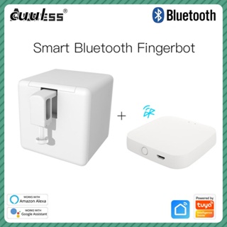 Aubess Adaprox Tuya Smart Bluetooth Fingerbot สวิตช์โรบอท กดเปิดปิดปุ่มเครื่องใช้ไฟฟ้า เชื่อมต่อ Bluetooth รองรับ Alexa, Google cod