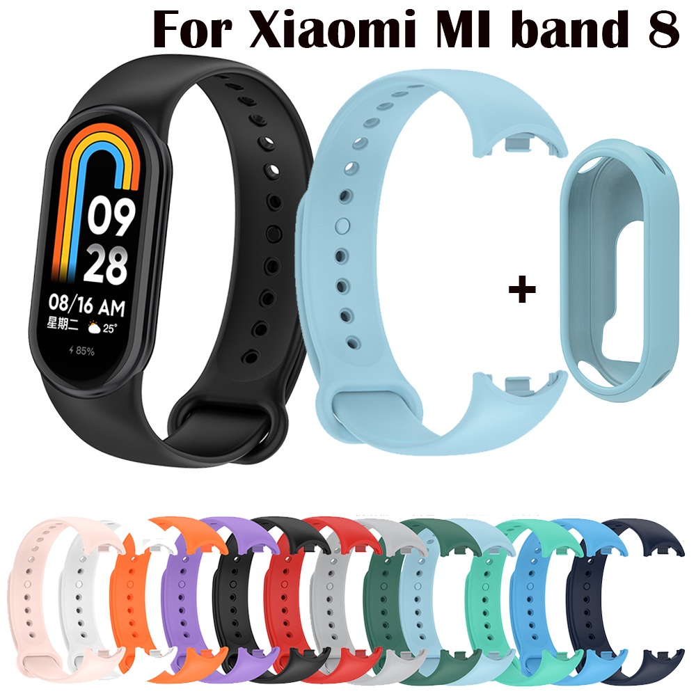 สายนาฬิกาข้อมือ-ซิลิโคนนิ่ม-พร้อมสายคล้อง-สําหรับ-xiaomi-mi-band-8-smartwatch-8-xiaomi-miband-8