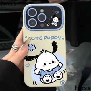 ใหม่ เคสโทรศัพท์มือถือนิ่ม ลายสุนัข Pacha ภาษาอังกฤษ สําหรับ Iphone 11 7p 14pro 13pro 12 5ITL