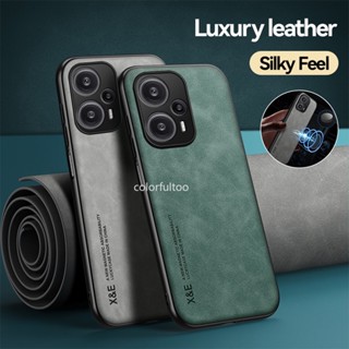 เคสโทรศัพท์ซิลิโคน TPU แบบนิ่ม ผิวด้าน กันกระแทก สีพื้น สําหรับ Redmi Note 12 Turbo 5G Note12 Turbo 2023