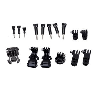 Front and Side Helmet Mount Kit 16 Pcs for GoPro / Insta360 / DJI / SJCAM / Xiaomi / Action Camera