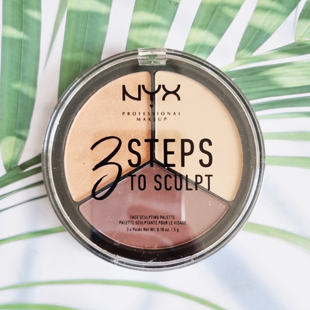 thumbnail image 2 of NYX 3 Steps To Sculpt Face Sculpting Palette - Pick Your Shade (Fair, Medium, Deep) - Cruelty Free 2 of 6