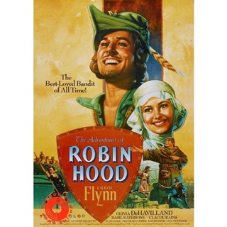 DVD The Adventures of Robin Hood (1938) โรบินฮู้ด จอมโจรผจญภัย (เสียง อังกฤษ | ซับ ไทย/อังกฤษ) DVD