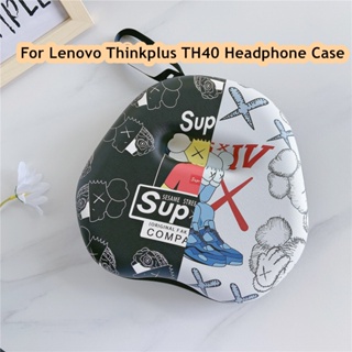 【ส่วนลด】เคสหูฟัง ลายการ์ตูนหมีสตรอเบอร์รี่ สําหรับ Lenovo Thinkplus TH40 Lenovo Thinkplus TH40