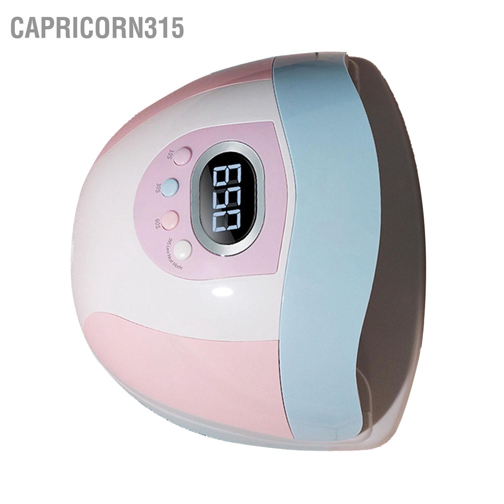 capricorn315-220w-โคมไฟแต่งเล็บ-แหล่งกำเนิดแสงคู่-ลูกปัดเวลาดิจิตอลแต่งเล็บด่วนแห้งขัดกาวแสง