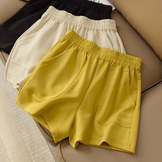 Oversized 300jin wide leg shorts girls summer fat MM loose casual pants Korean version of students high waist hot pants 2