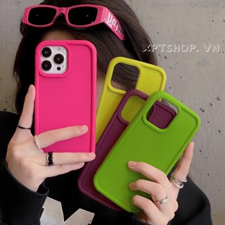 เคสโทรศัพท์มือถือแบบนิ่ม กันกระแทก ลายดอกกุหลาบ สีแดง สีเขียว เรียบง่าย สําหรับ iPhone 14 13 12 11 Pro Max XR IX