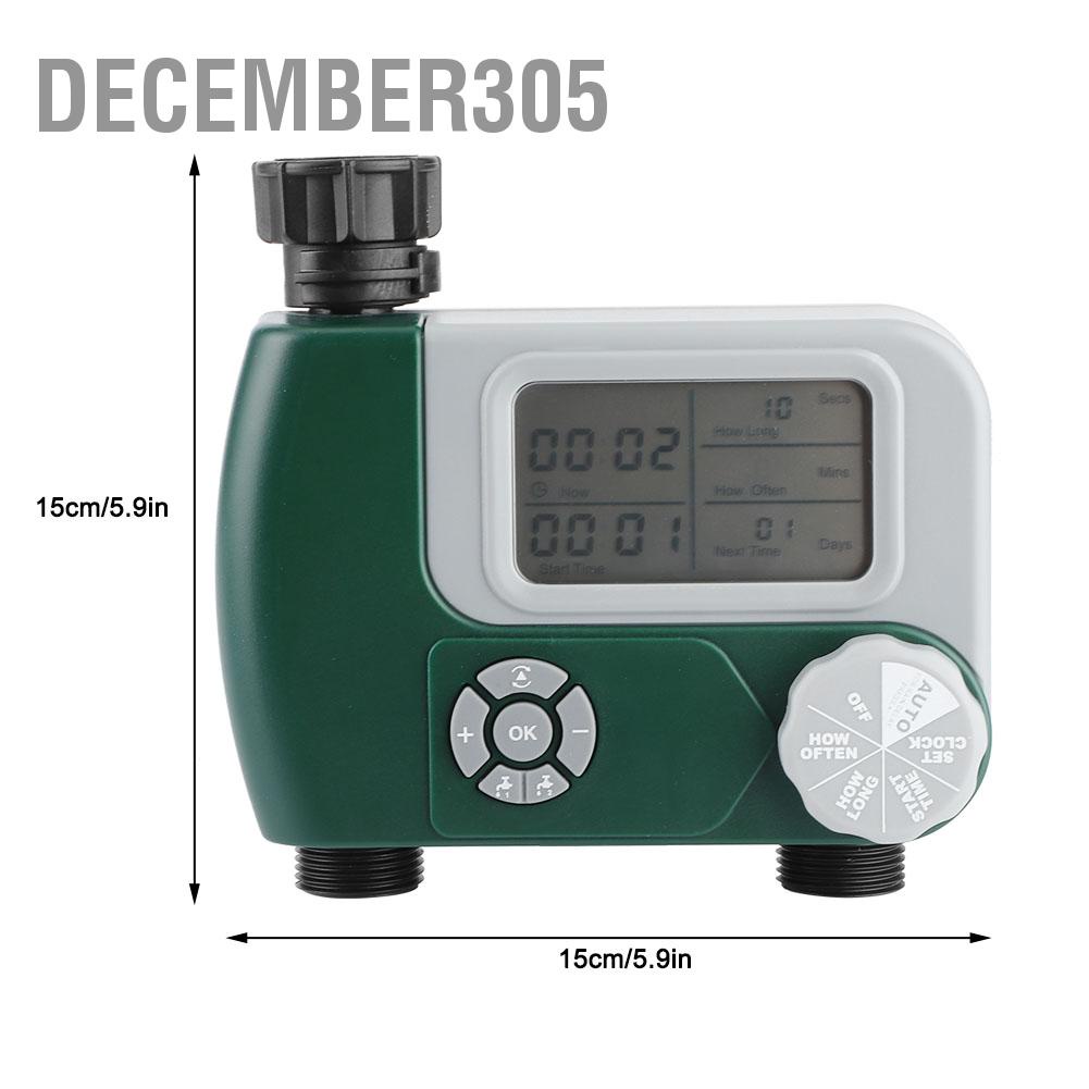 december305-dualoutlet-timer-ระบบชลประทาน-controller-อัจฉริยะจอแสดงผลขนาดใหญ่-watering