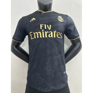 เสื้อกีฬาแขนสั้น ลายทีมฟุตบอล Real Madrid 2324 ชุดเหย้า