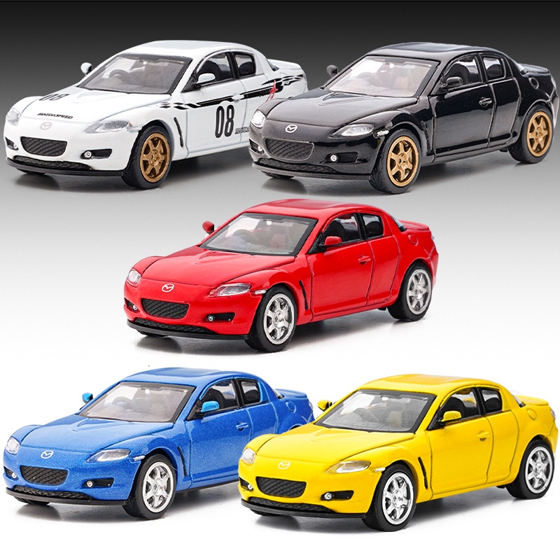 um-1-64-mazda-rx-8-diecast-รถของเล่น-สําหรับเด็กผู้ชาย-ของขวัญวันเกิด-รถของเล่น-รถสะสม