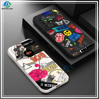 เคสโทรศัพท์มือถือ ซิลิโคนนุ่ม ลายแท็กบล็อกสี แฟชั่น สําหรับ Samsung A24 A14 A04E A04S A04 A13 A03 A03S A23 A22 A20 A30 A12 A02S A11 A51 A71 A30 A50 A52 A20S A10S M12