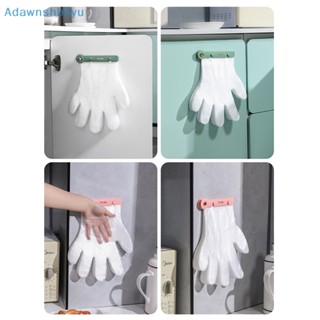 Adhyu ใหม่ คลิปตะขอแขวนถุงมือ แบบติดผนัง สําหรับห้องครัว