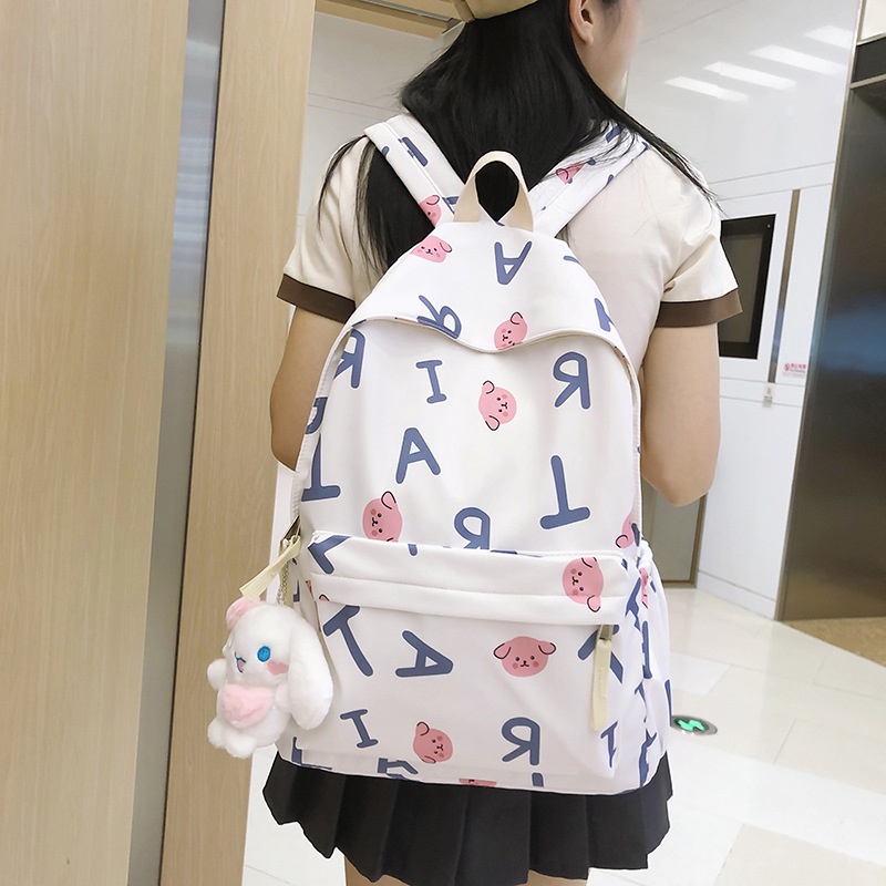 พร้อมส่ง-ใหม่-กระเป๋าเป้สะพายหลัง-กระเป๋านักเรียนน่ารัก-สําหรับนักเรียนมัธยมต้น-2023