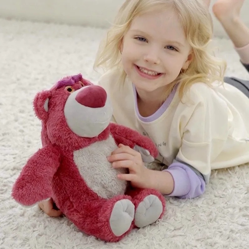 ของเล่นตุ๊กตาหมีสตรอเบอร์รี่-แบบนิ่ม-ขนาด-50-ซม-เหมาะกับของขวัญวันเกิดคริสต์มาส-สําหรับเด็ก