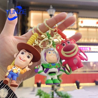 23 Toy Story Lotso Alien Jessie พวงกุญแจ จี้ห้อยกระเป๋า รูปหมีสตรอเบอร์รี่ Buzz Lightyear