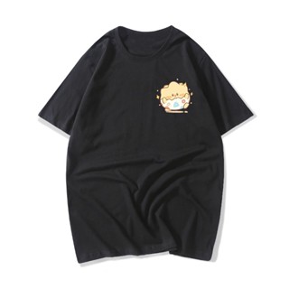 Hot！ เสื้อยืดโปเกมอน อะนิเมะ Togepi รุ่นใหม่ ผ้าฝ้ายแท้แขนสั้น พิมพ์ลายมือวาดสวยงามสำหรับผู้ชายและผู้หญิง chic