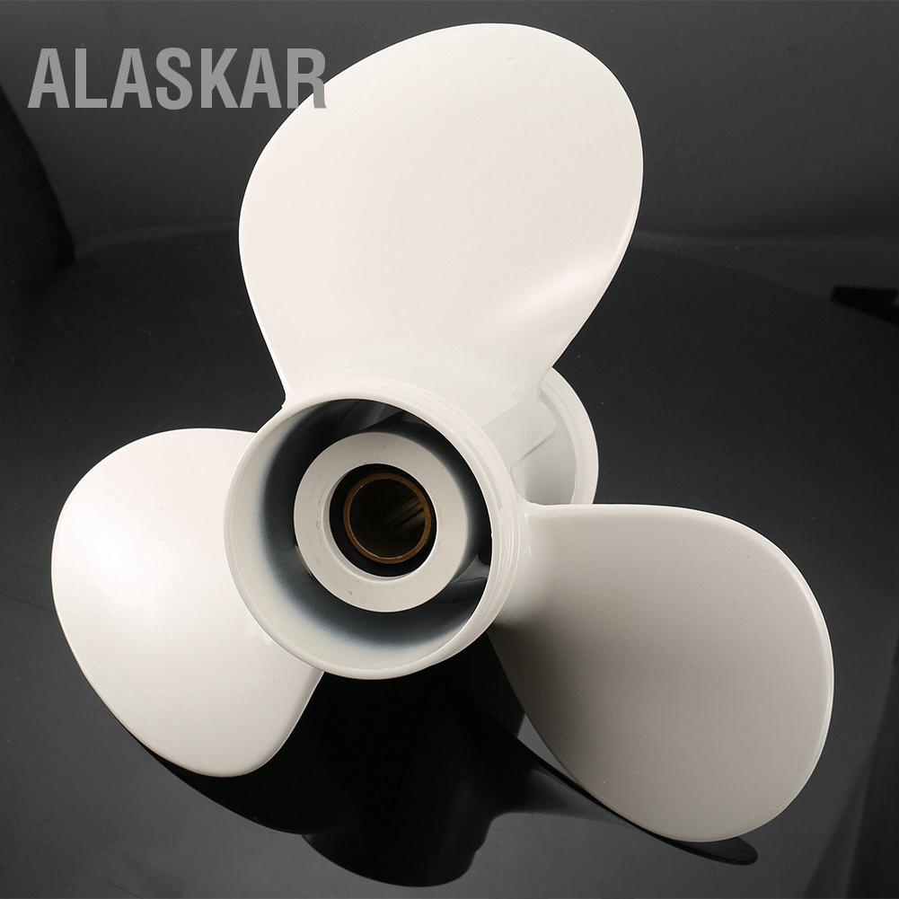 alaskar-11-5-8x11-g-3-blades-ใบพัดอลูมิเนียม-outboard-motor-สำหรับ-yamaha-40-60hp