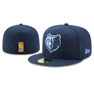 ใหม่ล่าสุด หมวกแก๊ป ปักลาย NBA Memphis Grizzlies 59FIFTY สําหรับผู้ชาย ผู้หญิง