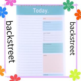 Backstreet To Do List สมุดจดบันทึก แพลนเนอร์รายวัน