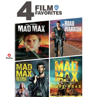 DVD Mad Max แมดแม็กซ์ ภาค 1-4 DVD Master เสียงไทย (เสียง ไทย/อังกฤษ ซับ ไทย/อังกฤษ) หนัง ดีวีดี