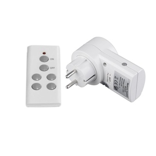 Sale! 1 Wireless Remote Control Power Outlet Light Switch Socket 1 Remote EU Plug