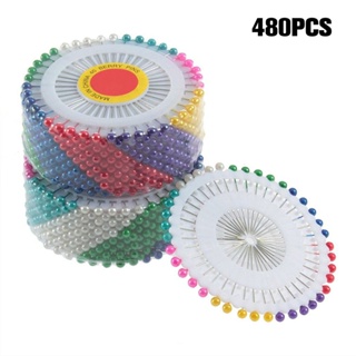 Sale! 480pcs Multi Colour Round-Head Faux Pearl Decorating Pin Dressmaking Pin