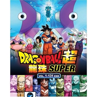 แผ่นดีวีดี หนังใหม่ Dragon Ball Super ดราก้อน บอล ซุปเปอร์ ตอนที่ 1-131 จบ (แผ่นที่ 1-33) (เสียง ญี่ปุ่น | ซับ ไทย) ดีวี