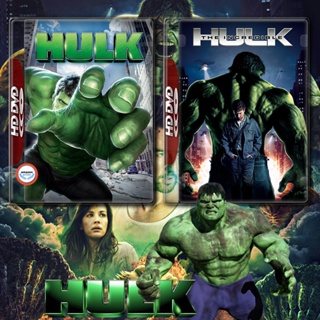 ใหม่! ดีวีดีหนัง Hulk เดอะฮัค มนุษย์ยักษ์จอมพลัง ครบภาค 1-2 DVD Master เสียงไทย (เสียง ไทย/อังกฤษ ซับ ไทย/อังกฤษ) DVD หน