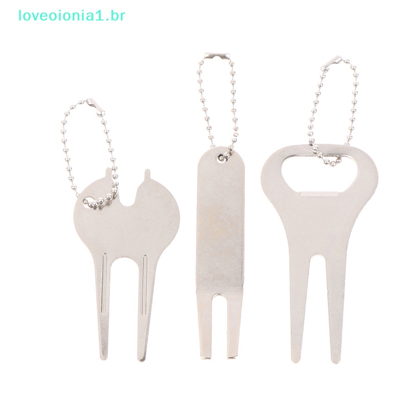 loveoionia1-เครื่องมือซ่อมแซมส้อมกอล์ฟ-โลหะผสมสังกะสี-สีเขียว