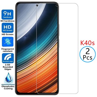 ฟิล์มกระจกนิรภัยกันรอยหน้าจอ สําหรับ xiaomi redmi k40s redmik40s k40 s xiomi ksiomi readmi remi redme