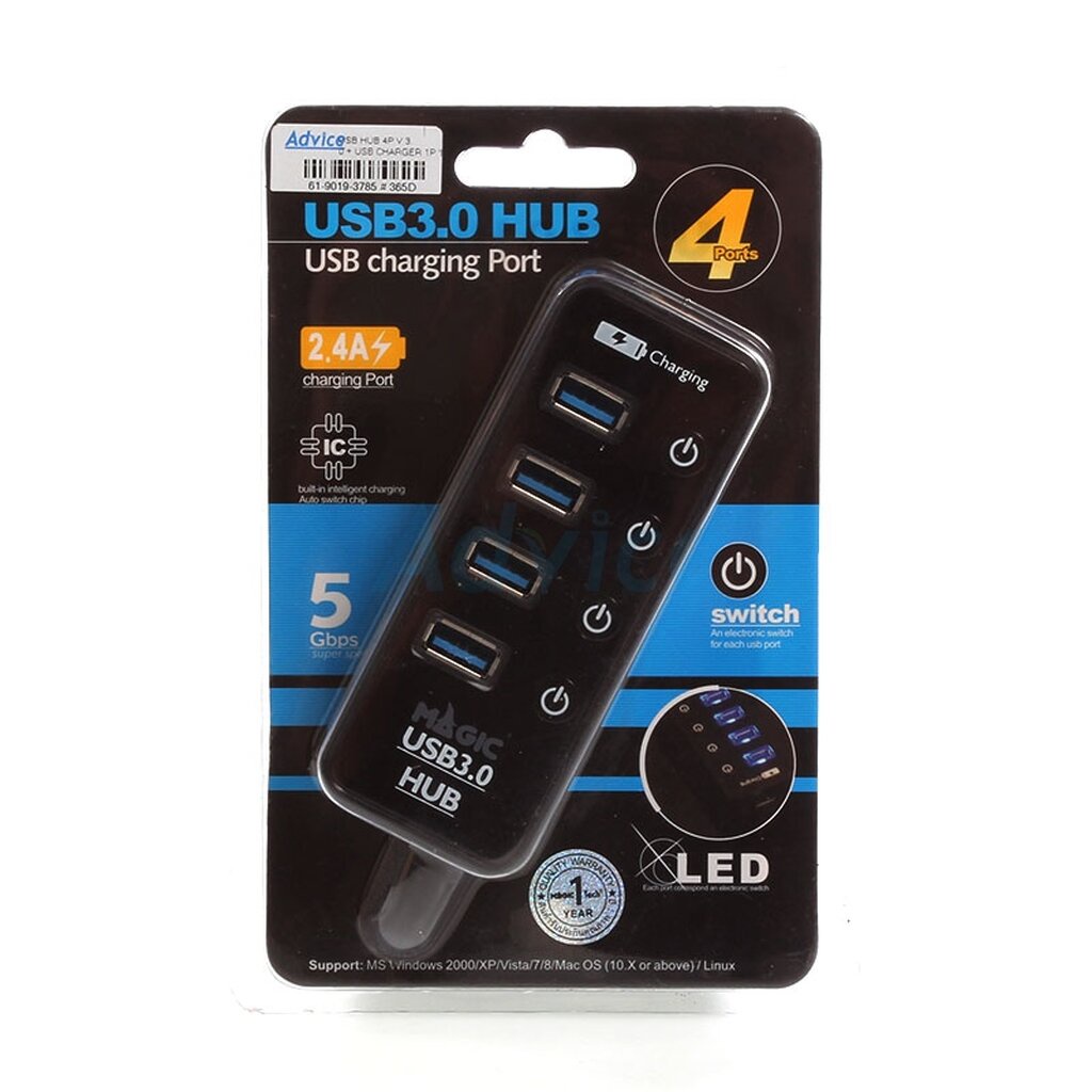 4-port-usb-hub-v3-0-usb-charger-1p-magic-tech-mt-26-black