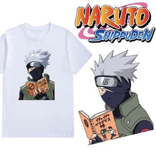  พิมพ์ลาย เสื้อคู่วินเทจ - นารูโตะชายคาคาชิ Shippuden นารูโตะและซาสึเกะทีอะนิเมะ 7color Unisex ทุกขนาดผ้าฝ้าย