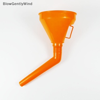 Blowgentlywind กรวยกรองน้ํามันเชื้อเพลิงเครื่องยนต์ พลาสติก พร้อมตัวกรอง สําหรับรถยนต์ รถจักรยานยนต์ BGW